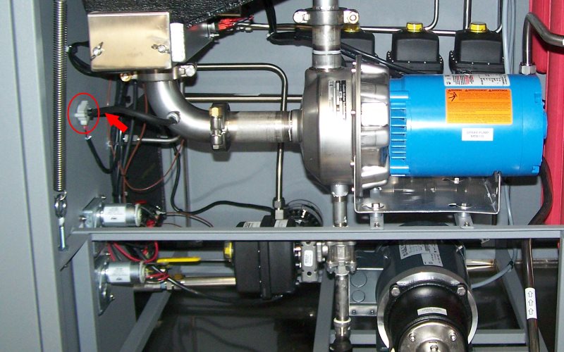 Overfill Sensor Location